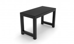Скляний комп'ютерний стіл Ріоха black