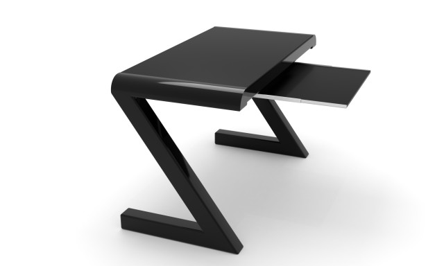 Комп'ютерний стіл Зебрано black +