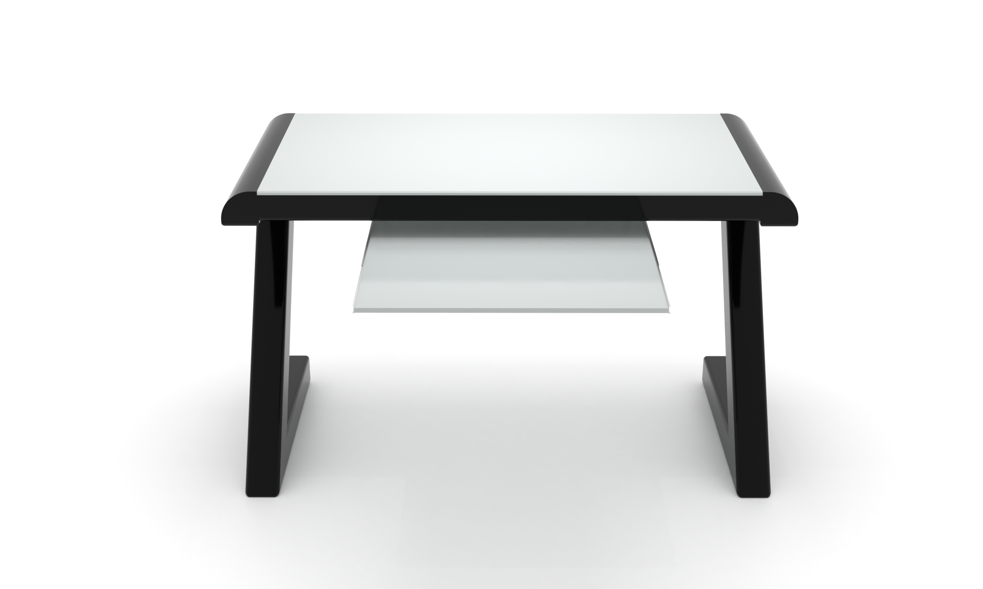 Комп'ютерний стіл Зебрано white +