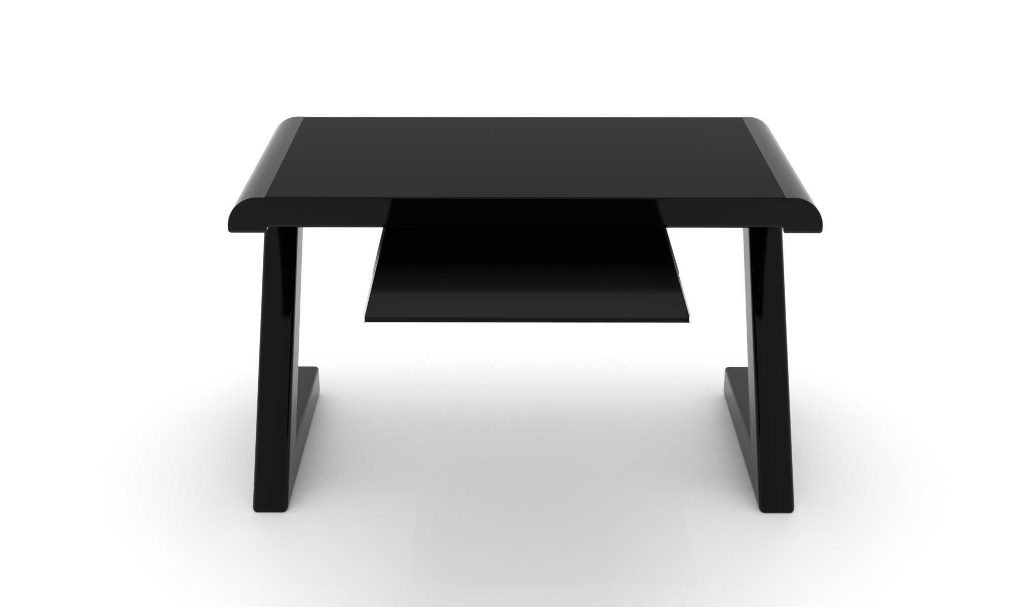 Комп'ютерний стіл Зебрано black +