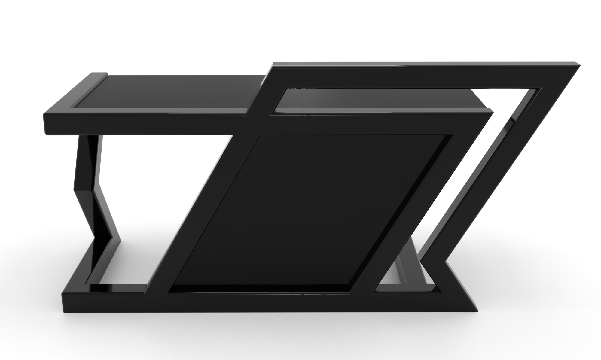 Комп'ютерний стіл Геранд black. БЦ стол