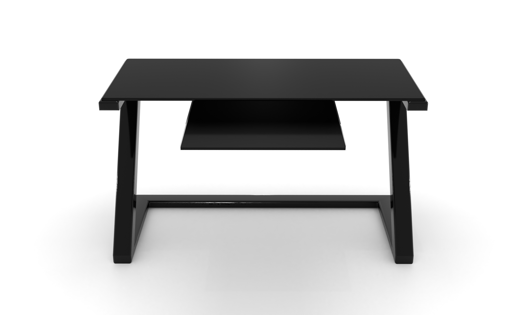 Скляний комп'ютерний стіл Ресифи black +